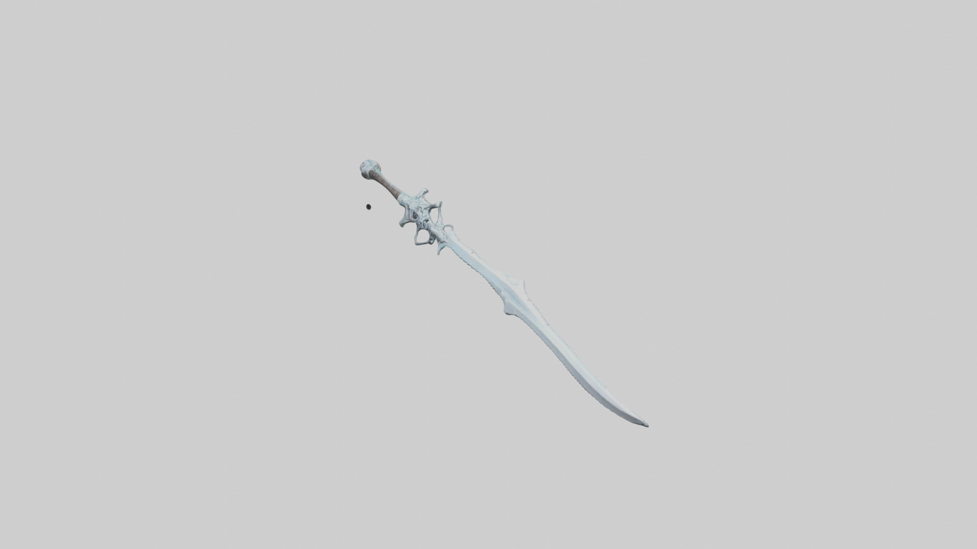 Ghost Blade model Low-poly 3D model_8