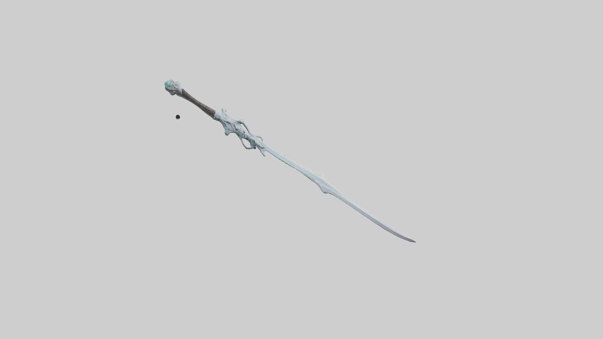 Ghost Blade model Low-poly 3D model_11