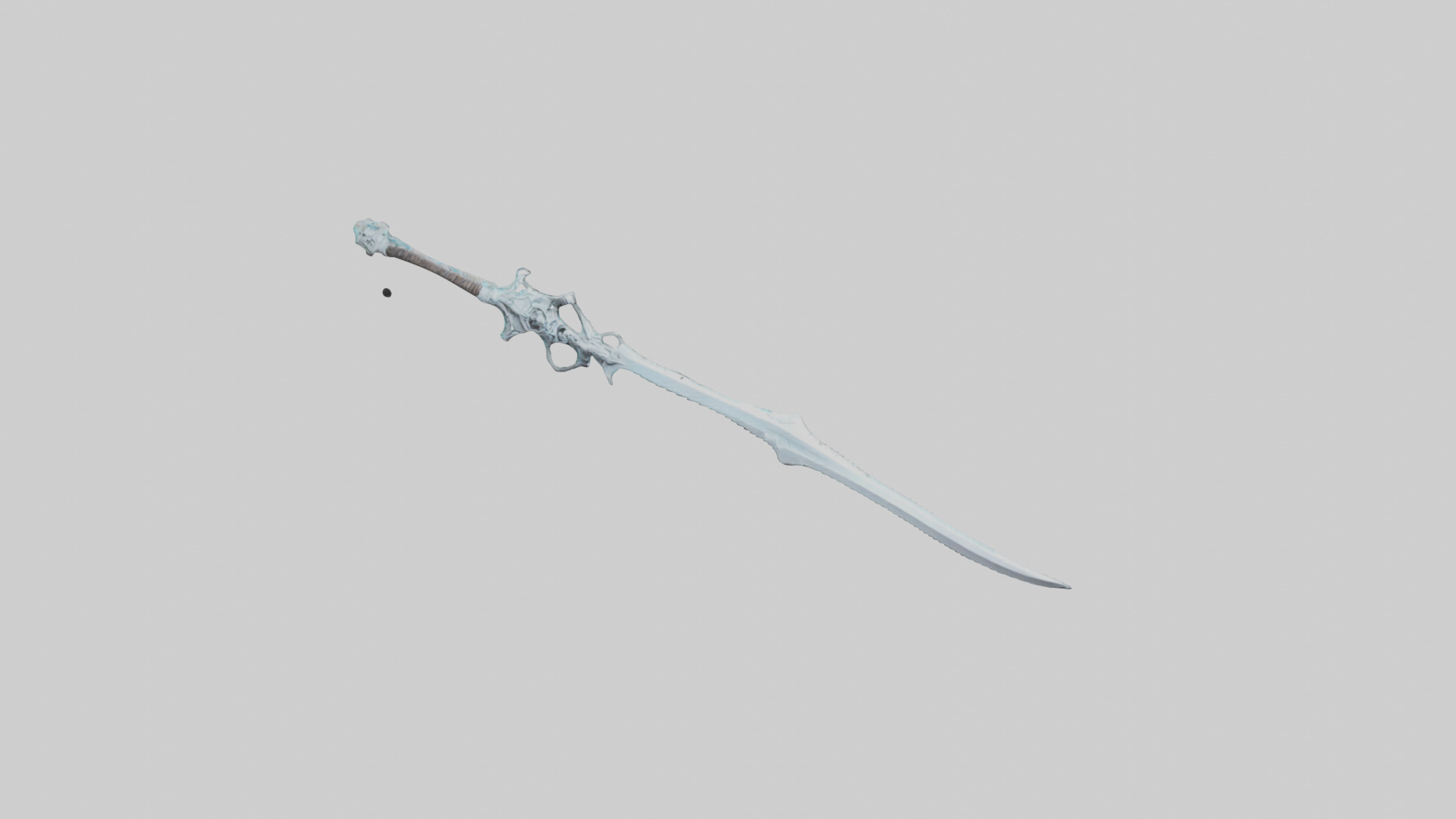 Ghost Blade model Low-poly 3D model_16