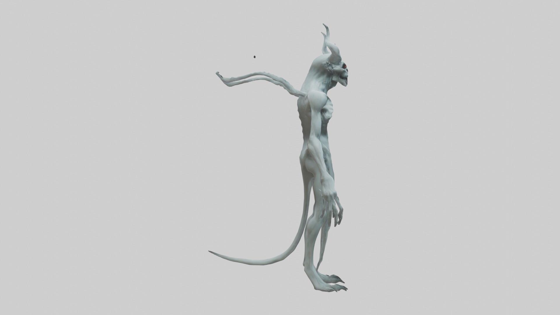 Ghost Demon model Low-poly 3D model_13