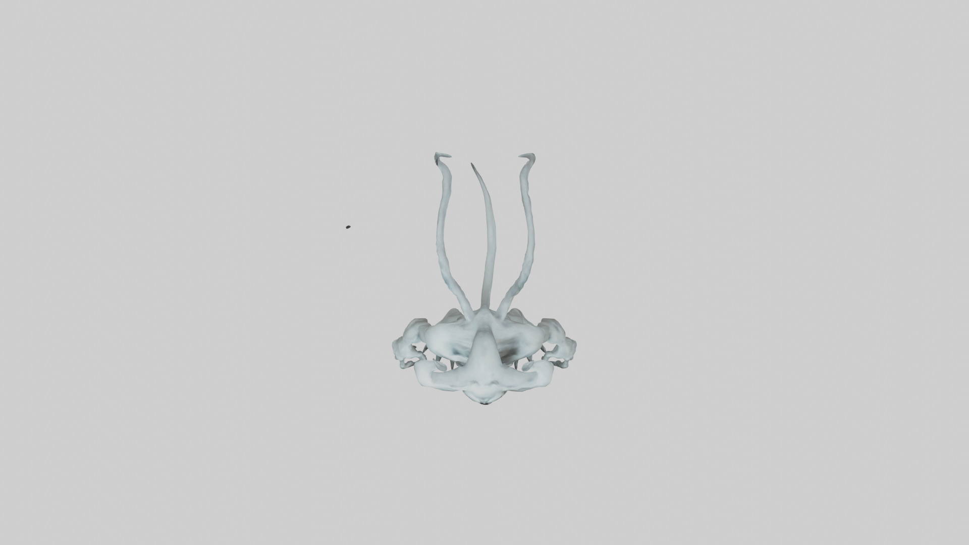 Ghost Demon model Low-poly 3D model_14
