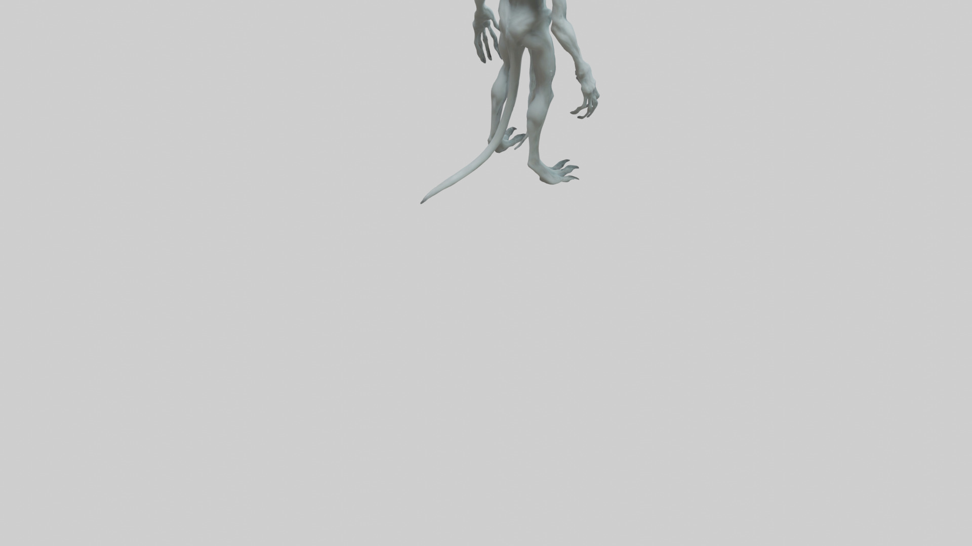 Ghost Demon model Low-poly 3D model_4