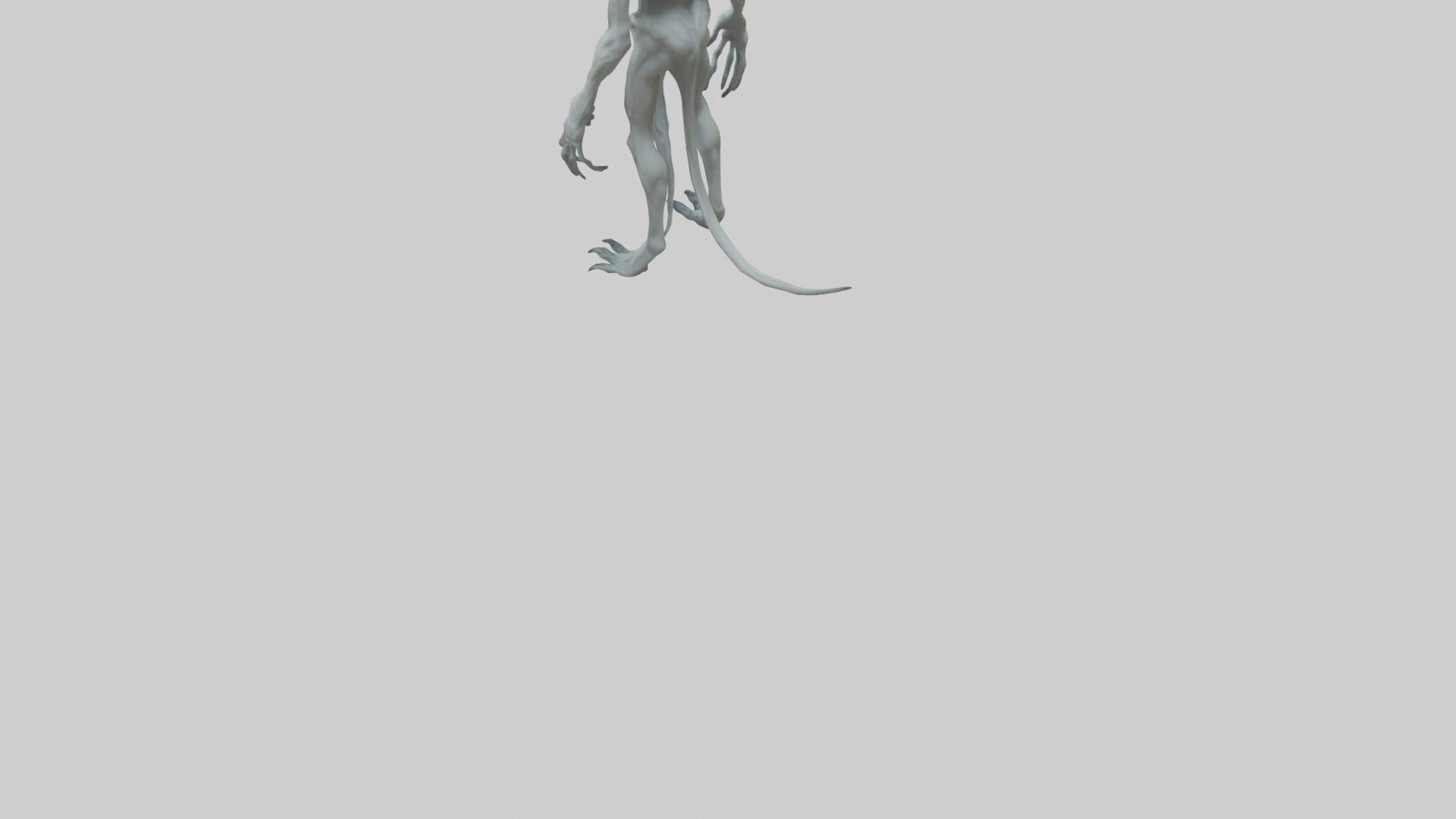 Ghost Demon model Low-poly 3D model_3