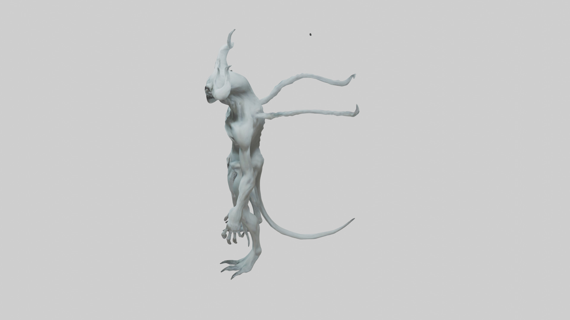 Ghost Demon model Low-poly 3D model_17