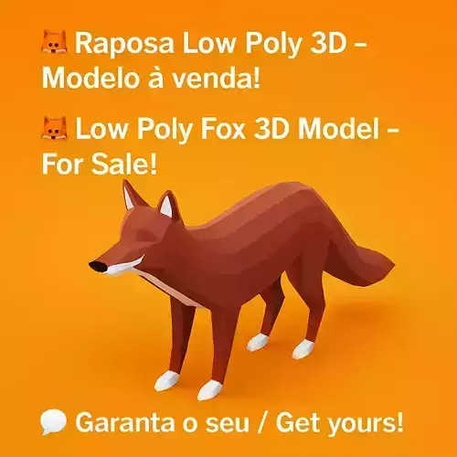 Fox Low Poly