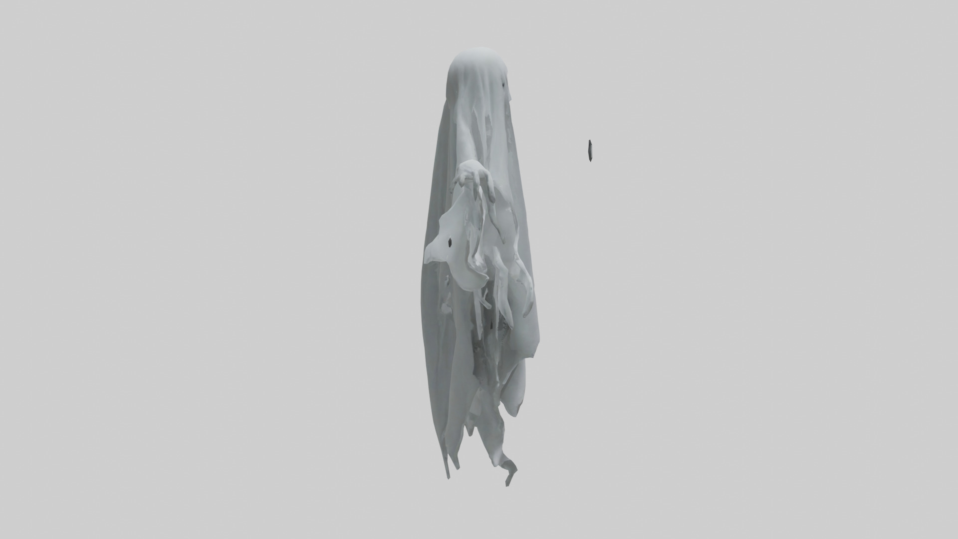 Ghost model Low-poly 3D model_13