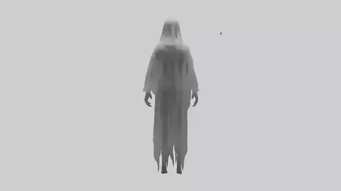 Ghostly figure model