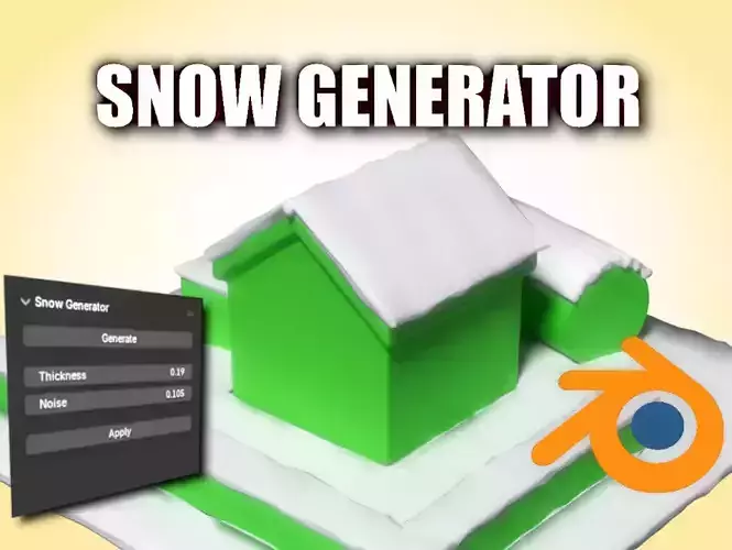 SnowGen Addon For Blender