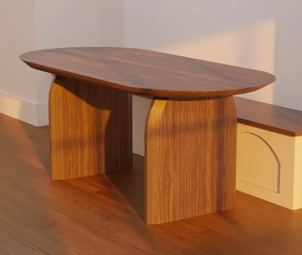 Dishon Dining Set by Path Design Free 3D model