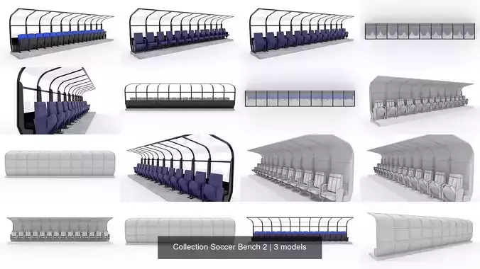 Collection Soccer Bench 2 