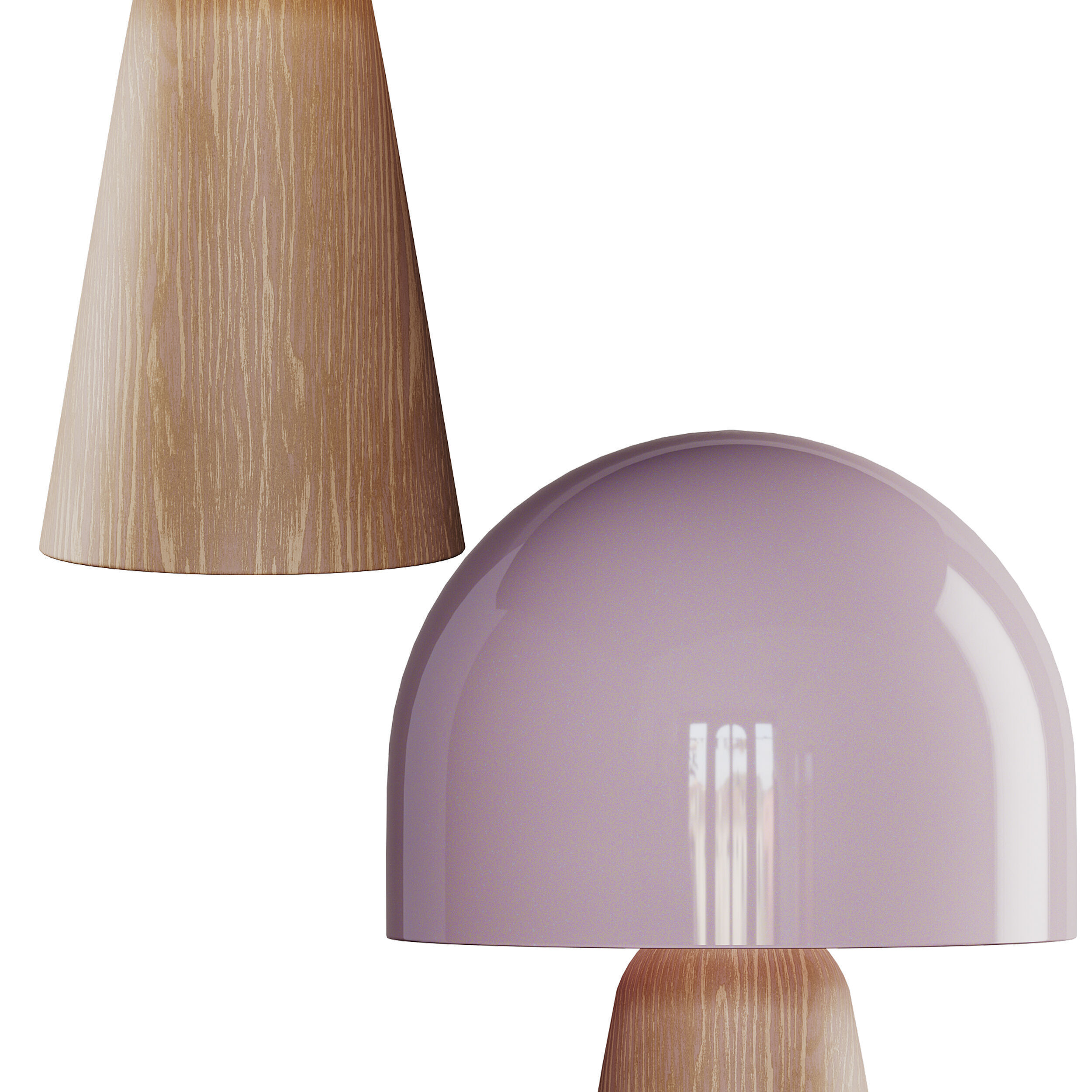 Kleine tafellamp Nalam 3D model_10