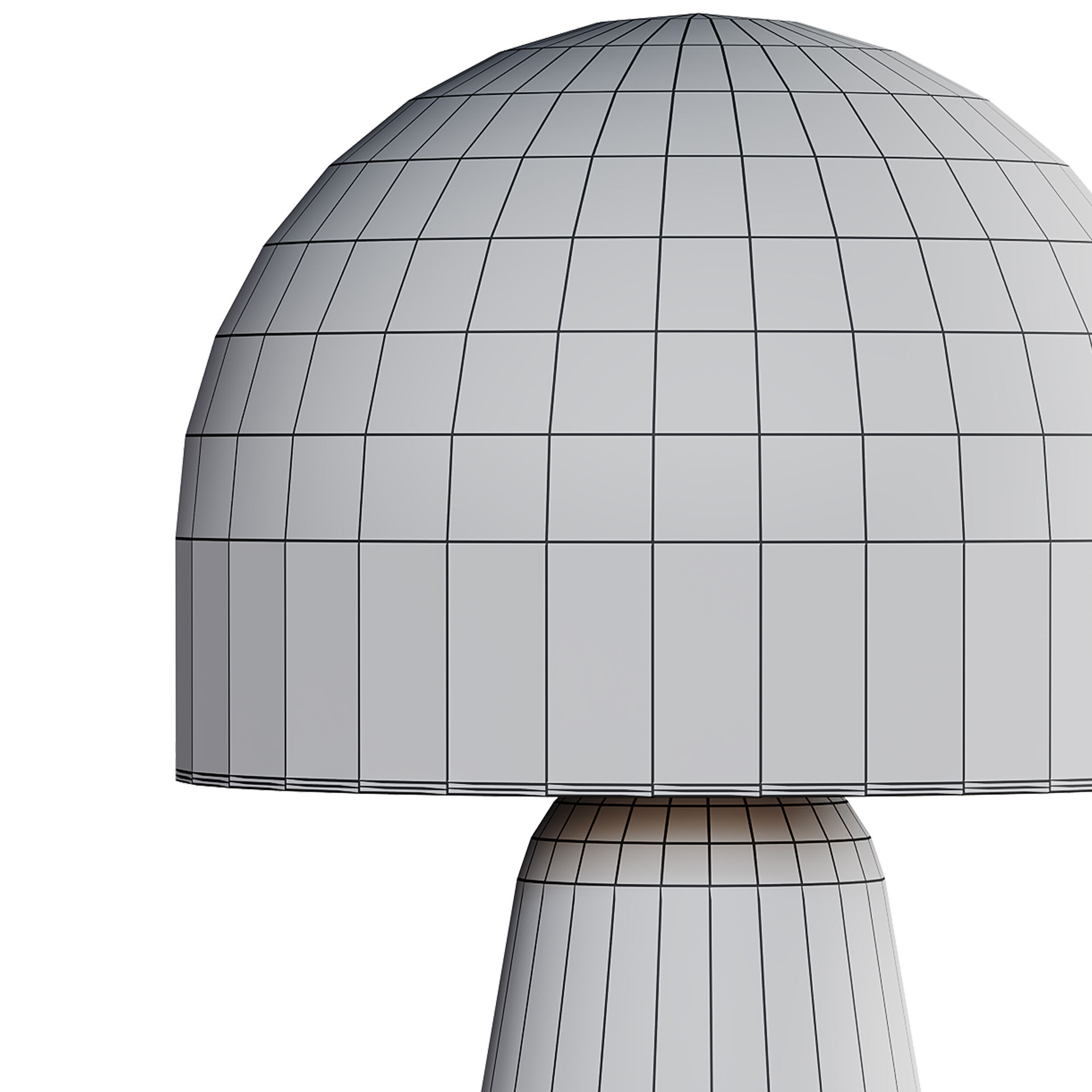 Kleine tafellamp Nalam 3D model_14
