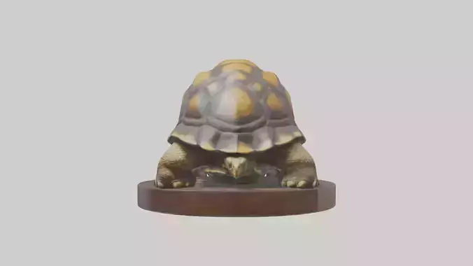 Giant Tortoise statue model