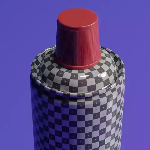 3D realistic model  WD-40 