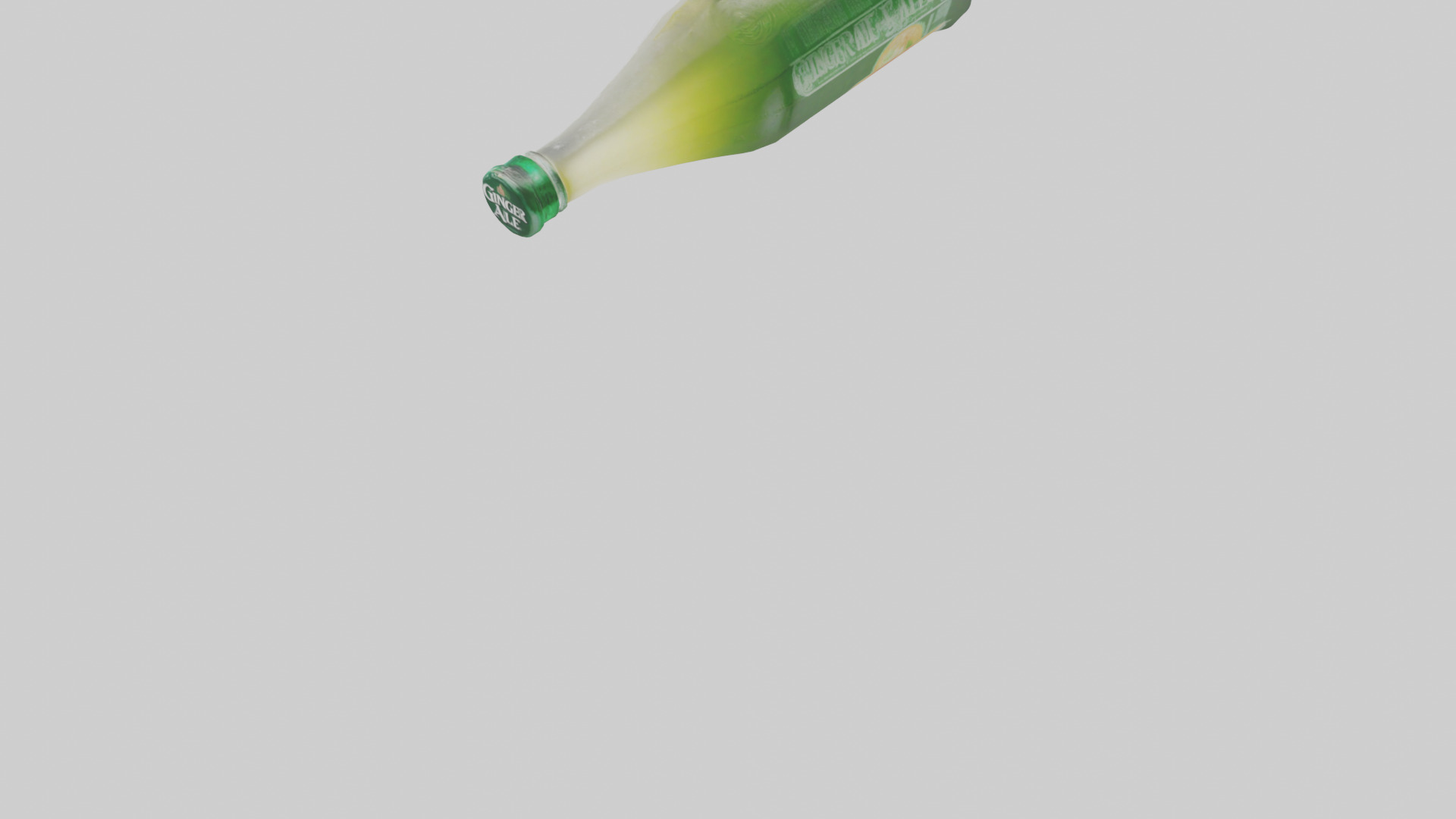 Ginger ale model Low-poly 3D model_3