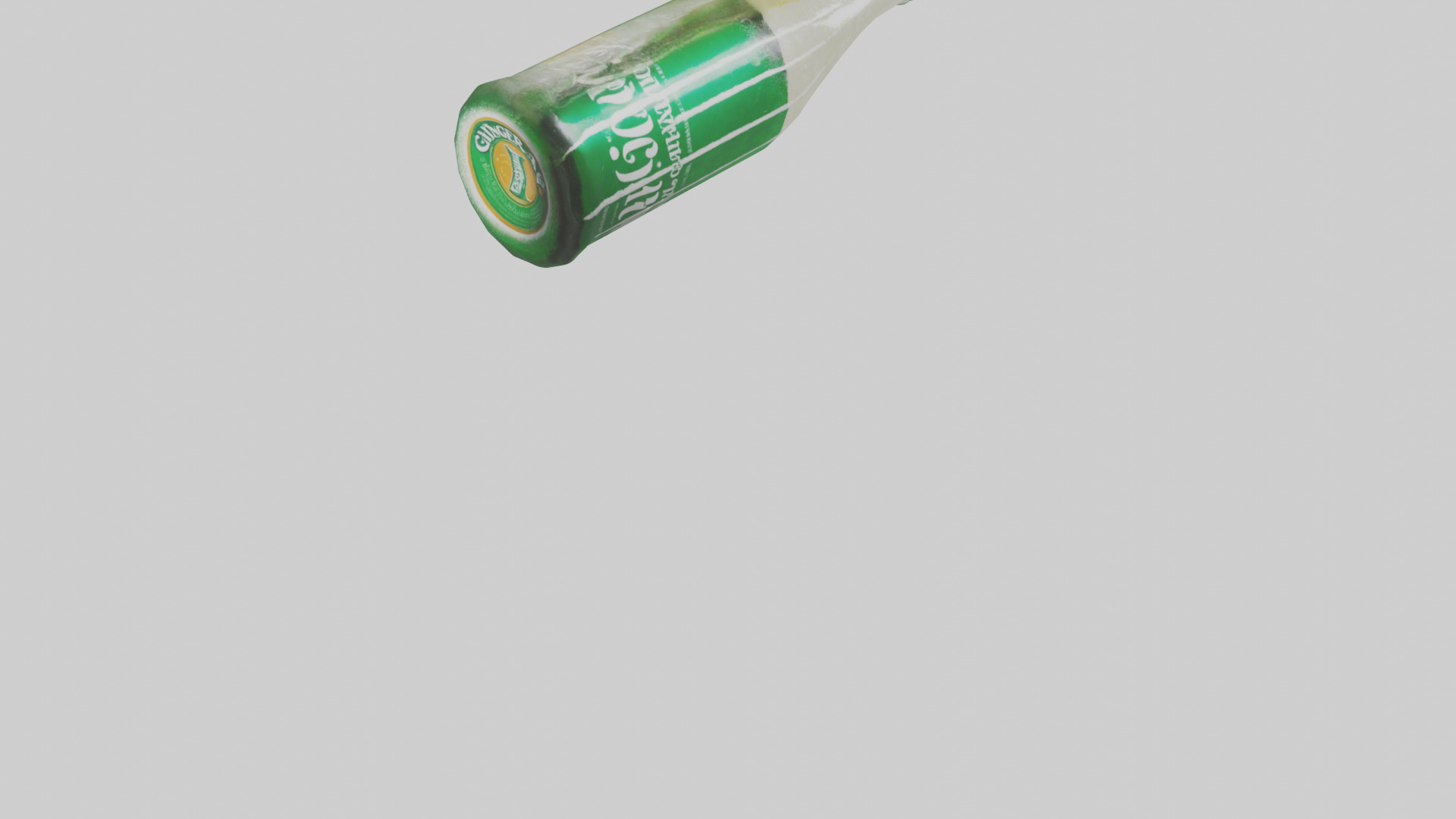 Ginger ale model Low-poly 3D model_6