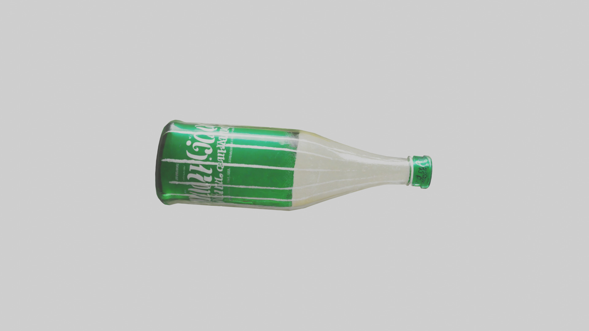 Ginger ale model Low-poly 3D model_9