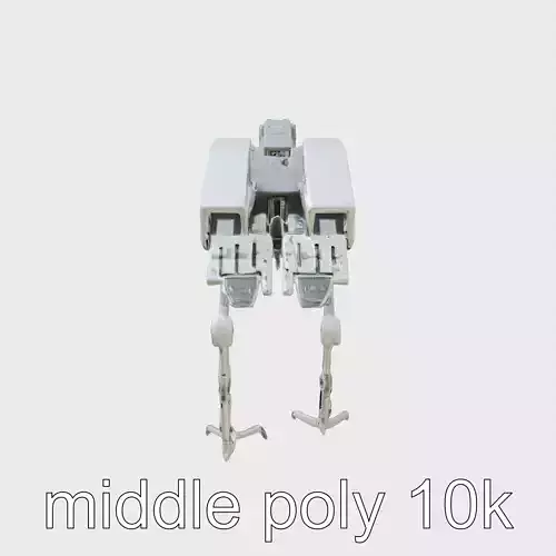 Mechanical Crane with Telescopic Titanium Alloy Legs