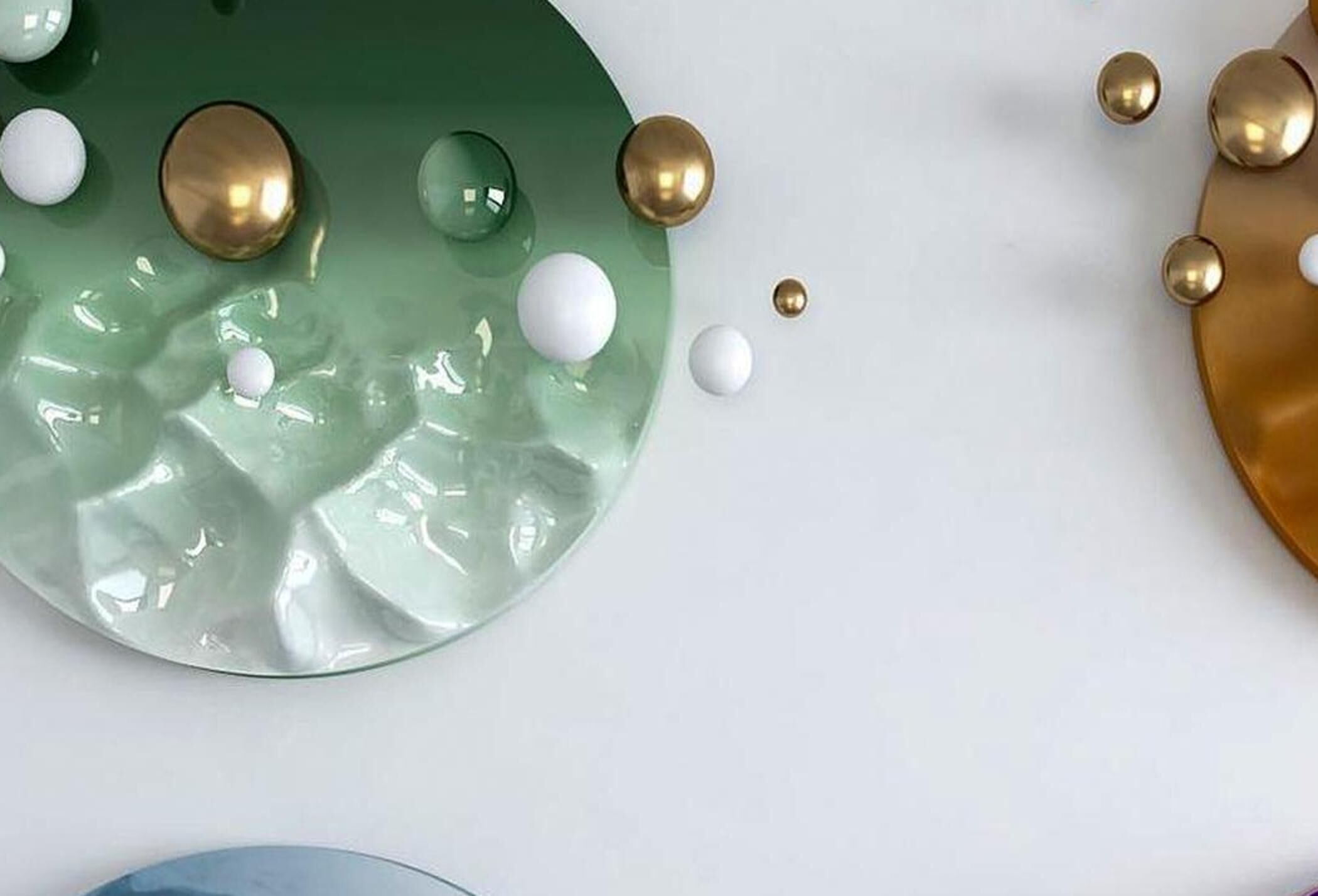 wall decoration Modern pendant 3D model_1