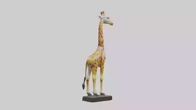 Giraffe statue model