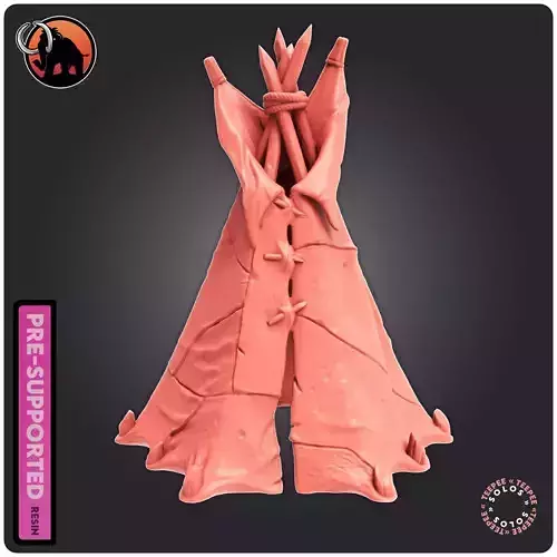Teepee 3D print model Teepee 3D print model