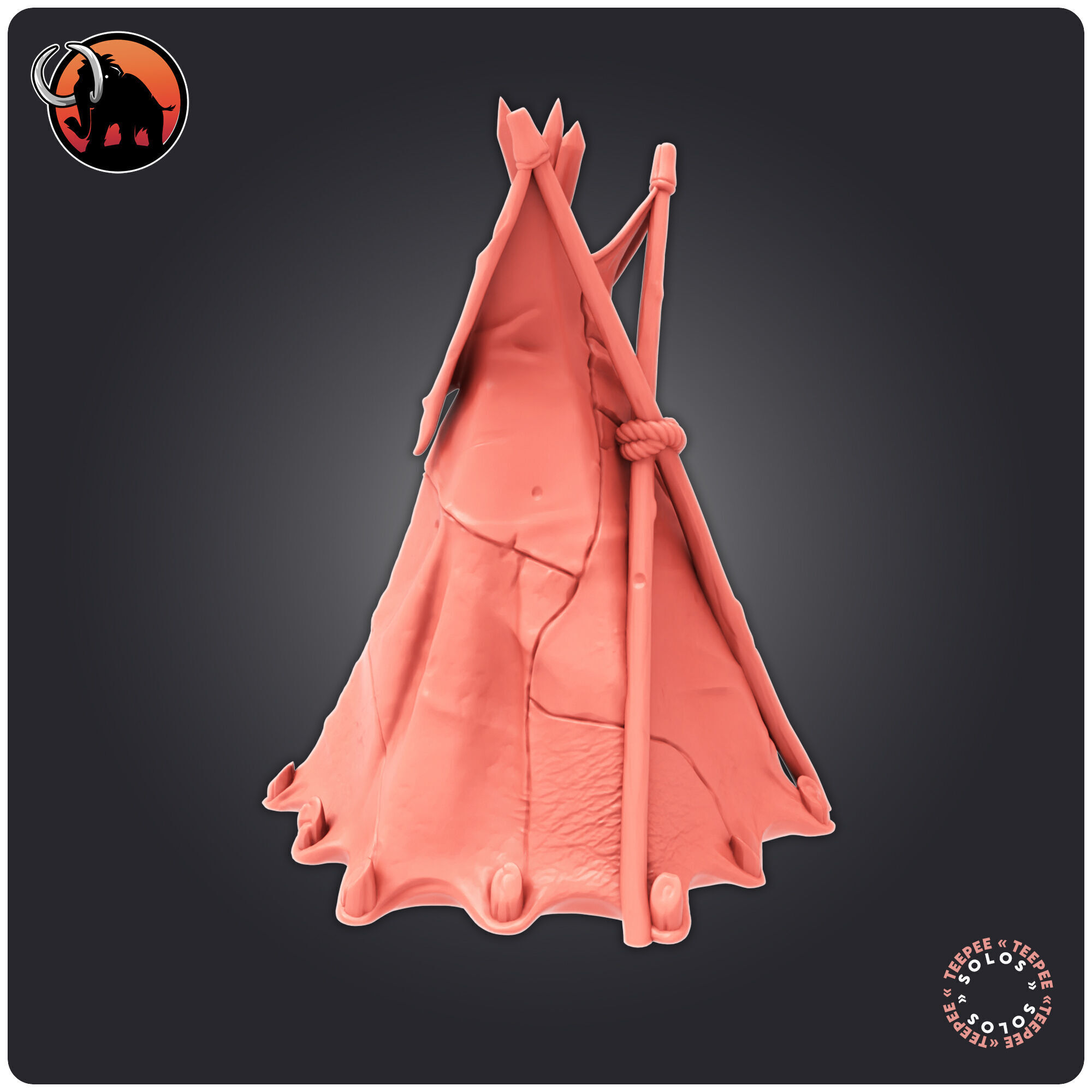 Teepee 3D print model_2
