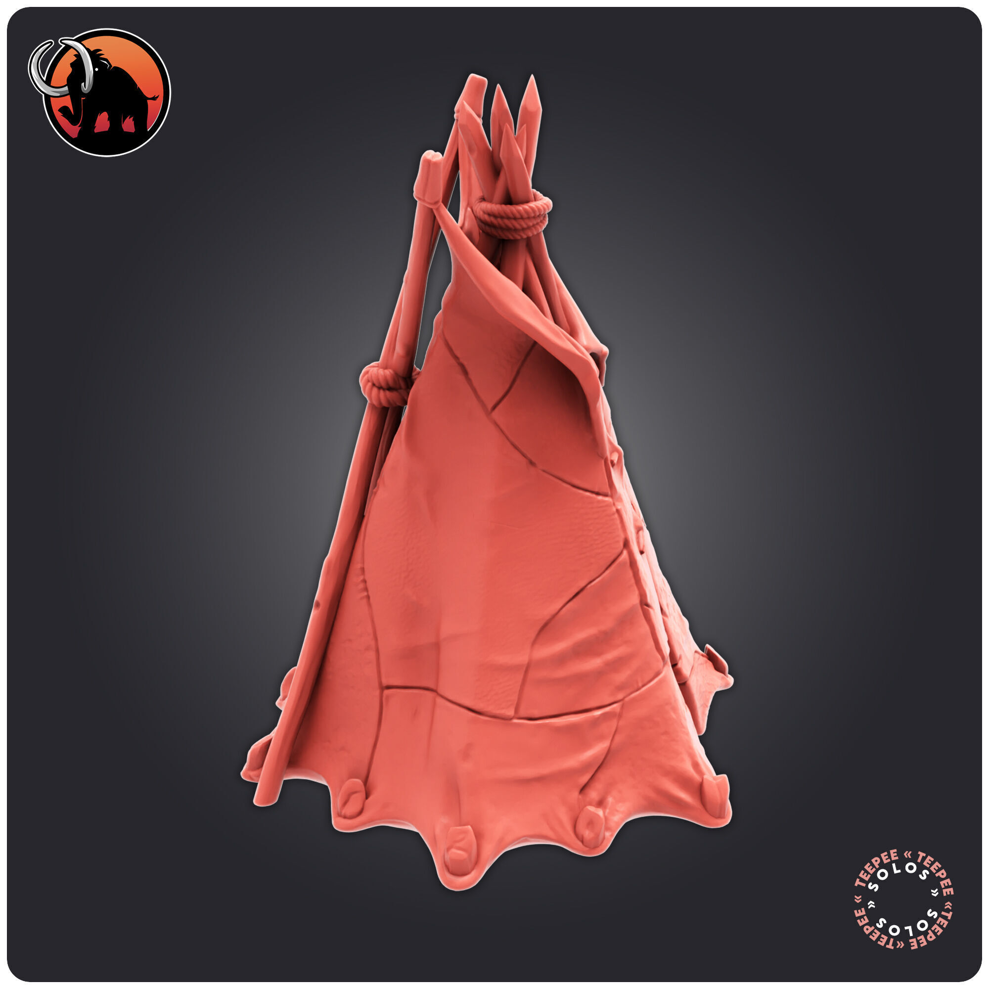 Teepee 3D print model_4