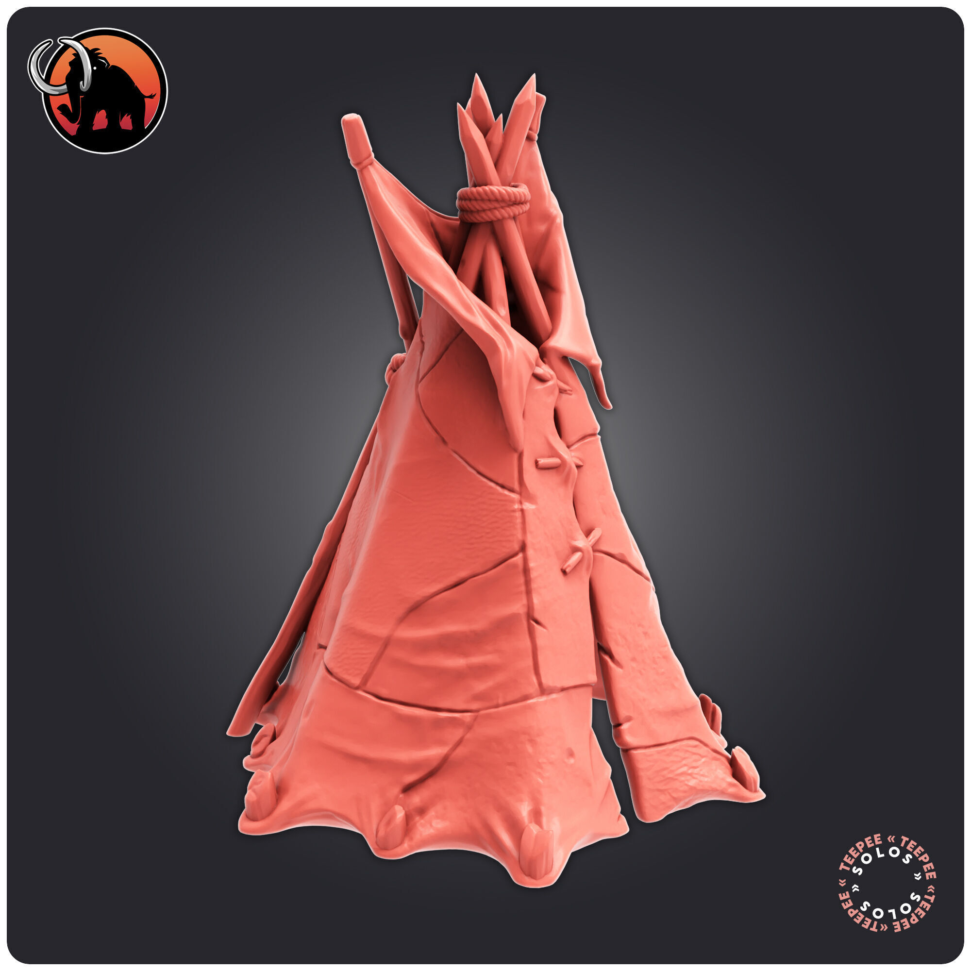 Teepee 3D print model_5