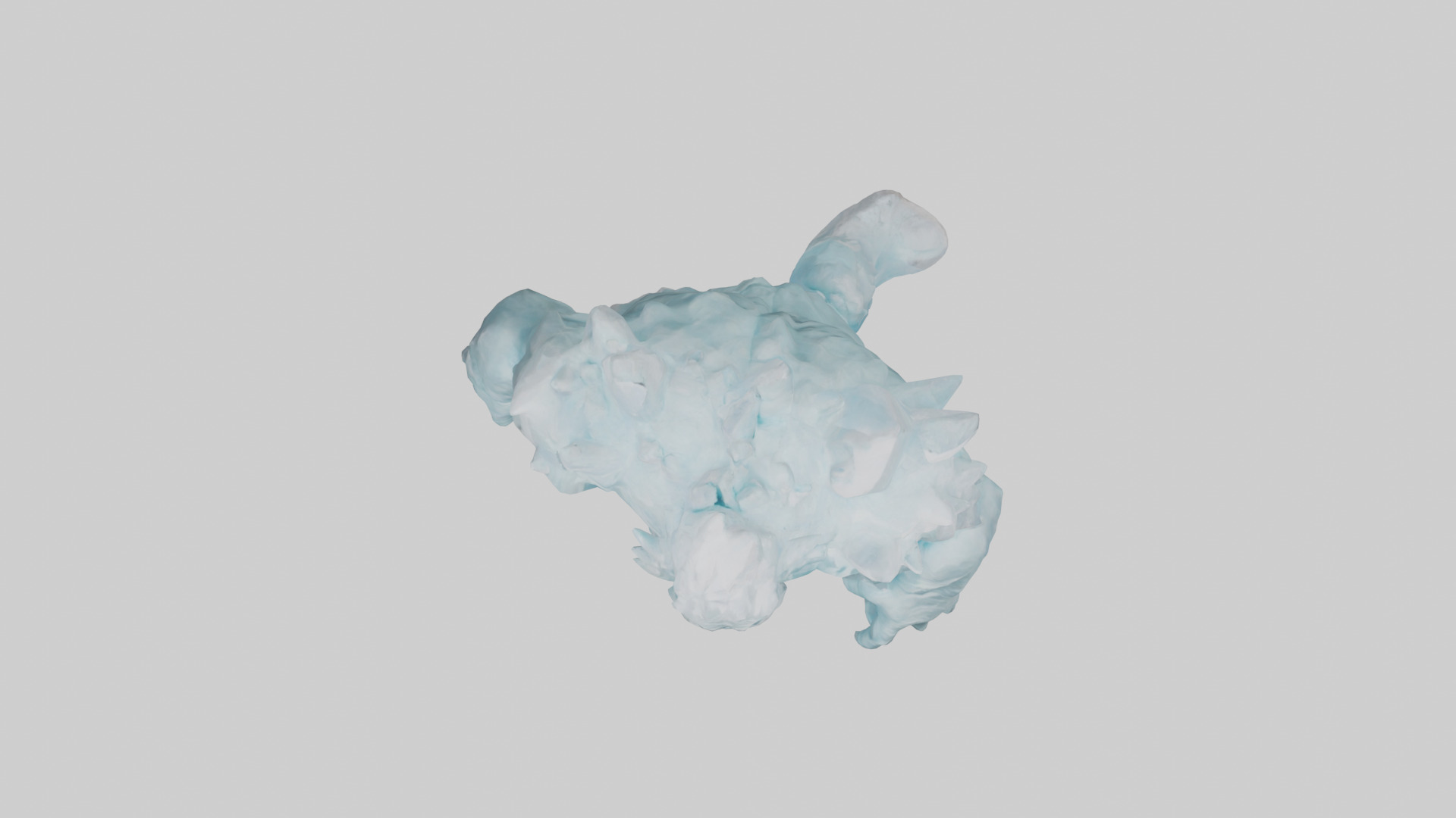 Glacier Giant model Low-poly 3D model_14