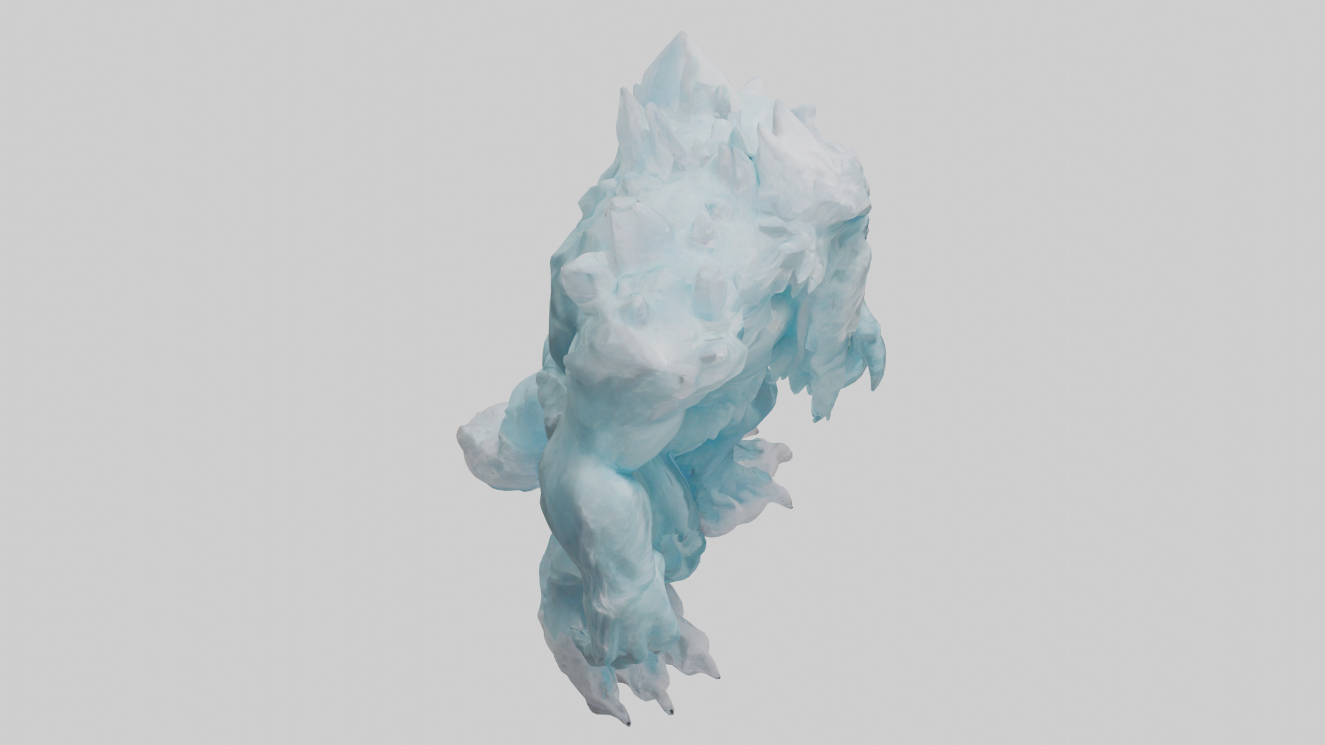 Glacier Giant model Low-poly 3D model_18