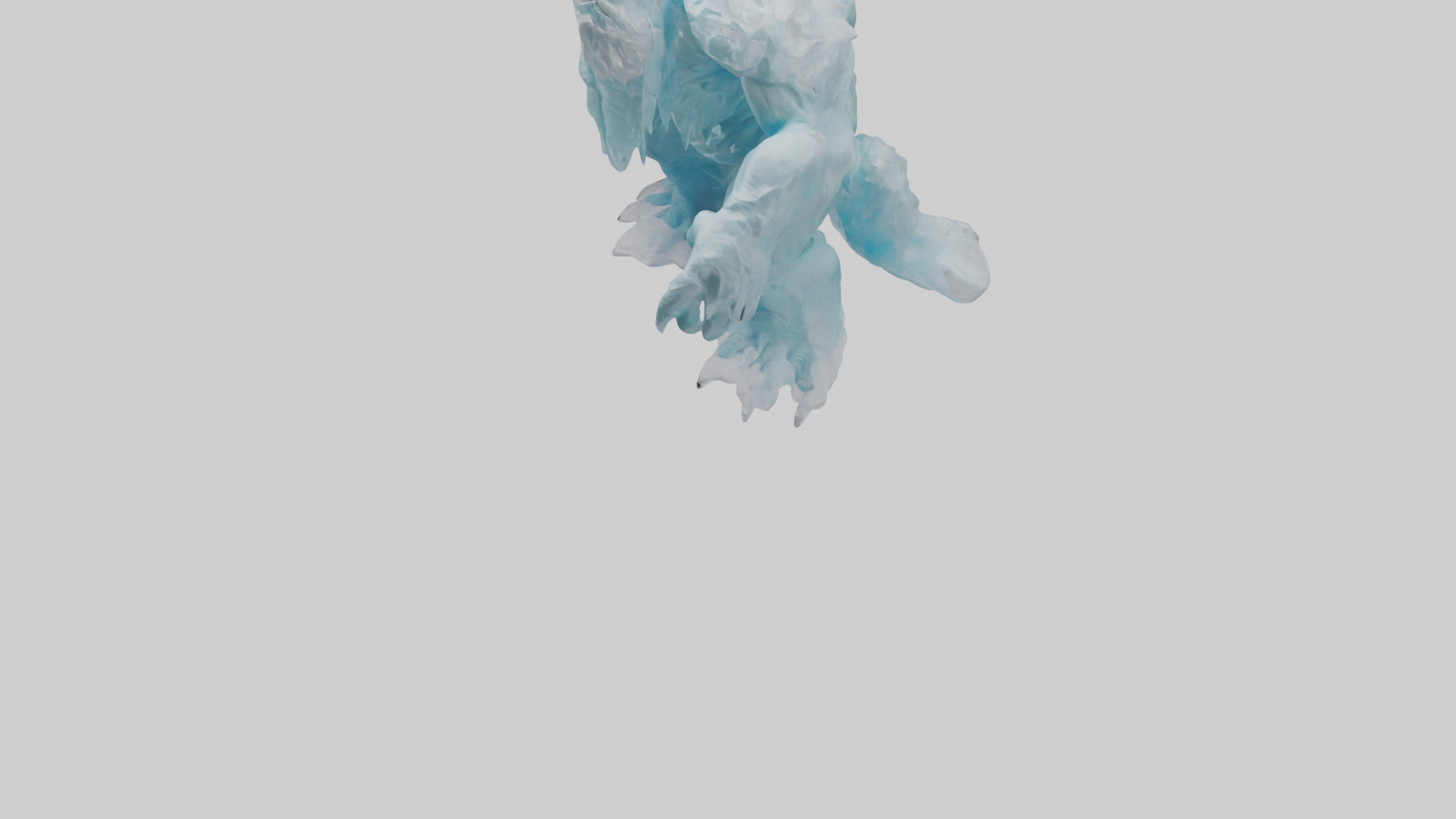 Glacier Giant model Low-poly 3D model_5