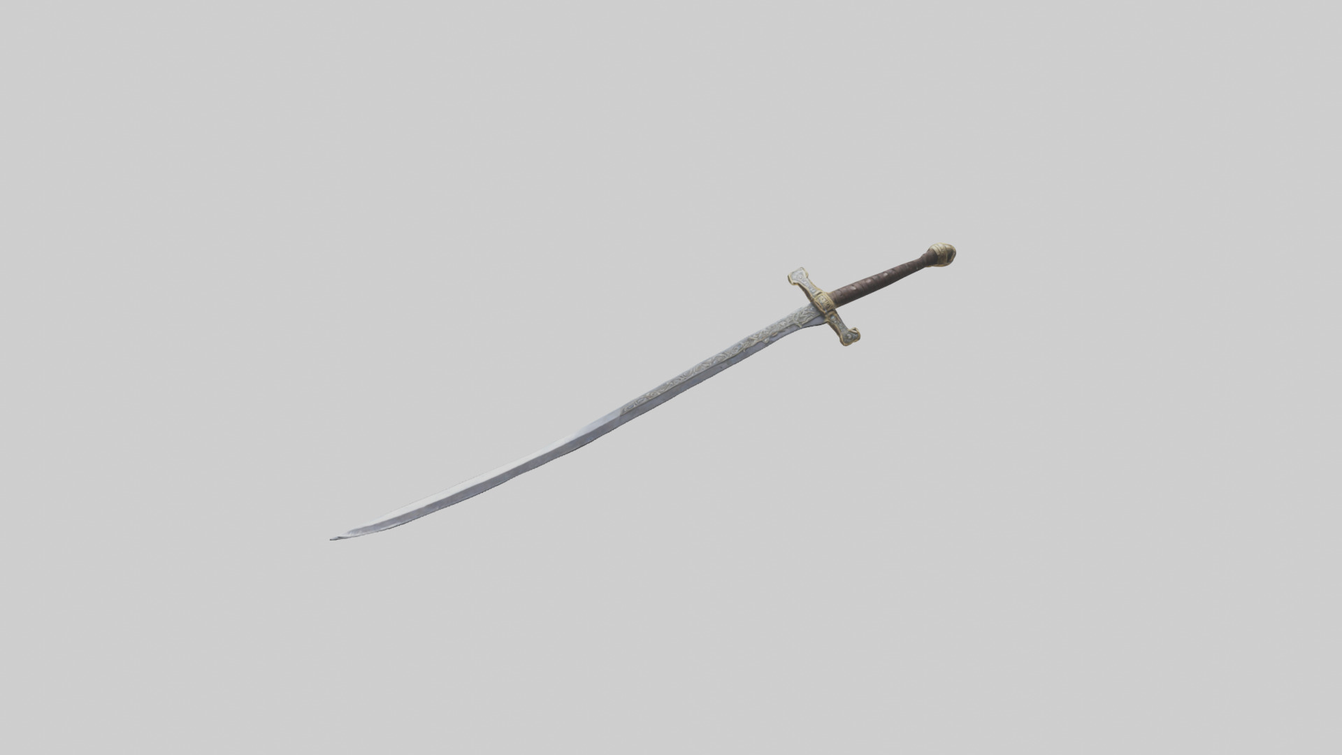 Gladiator Sword model 3D model_17