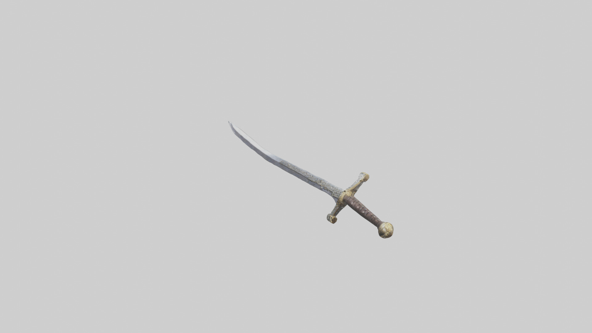 Gladiator Sword model 3D model_6
