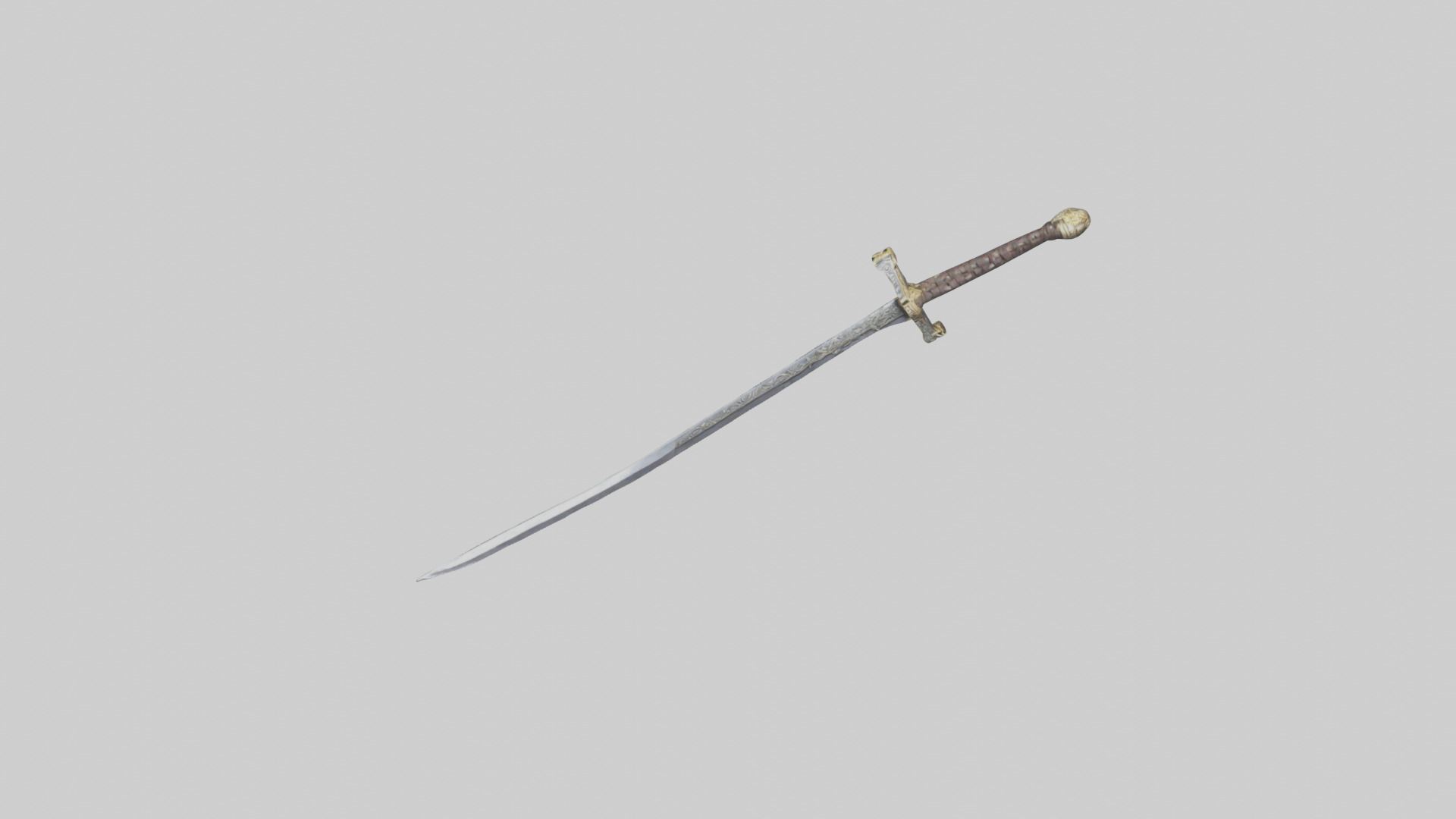 Gladiator Sword model 3D model_14