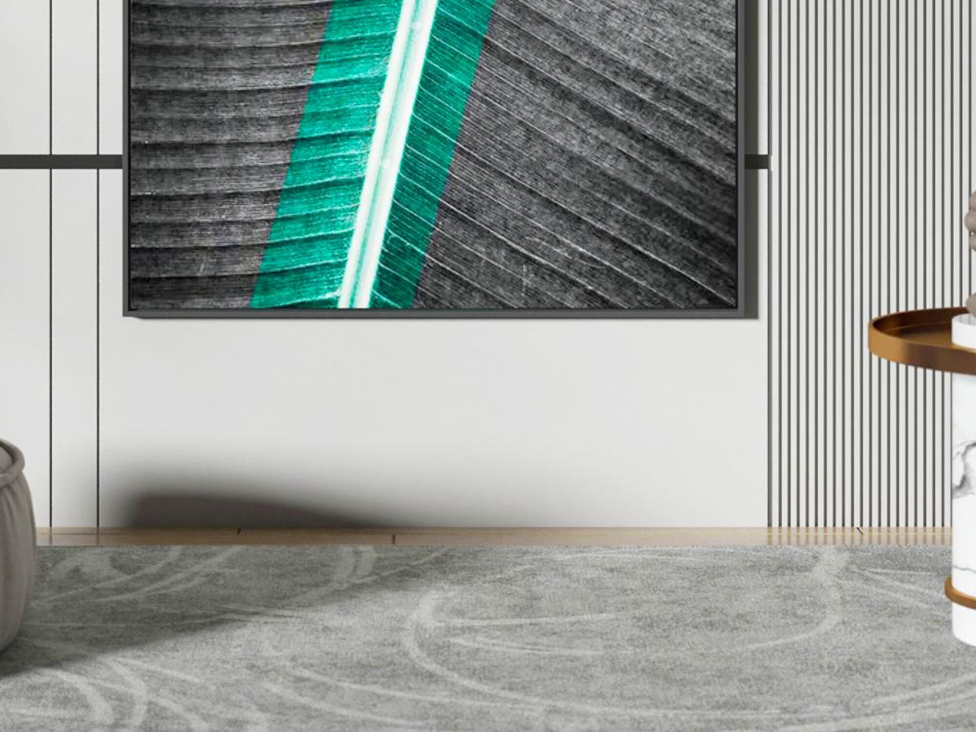 Decorative Abstract Modern Painting 3D model_1