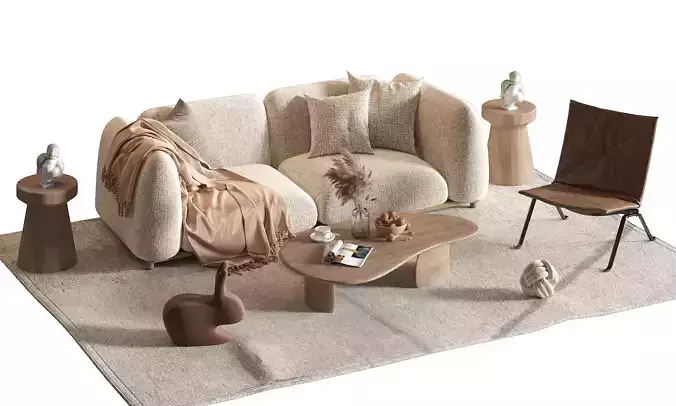 coffee and sofa combination table