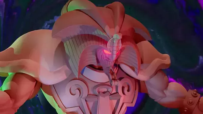 Exodia the Forbidden One Yu-Gi-Oh Model 3D print model