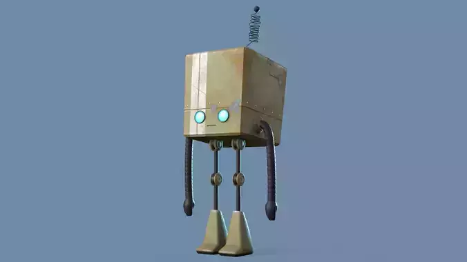 Stylized robot