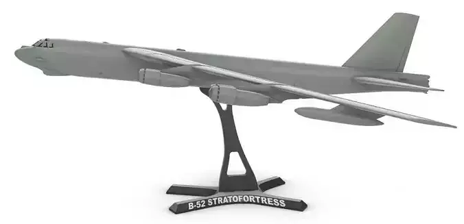 B-52 Stratofortress 3D print model