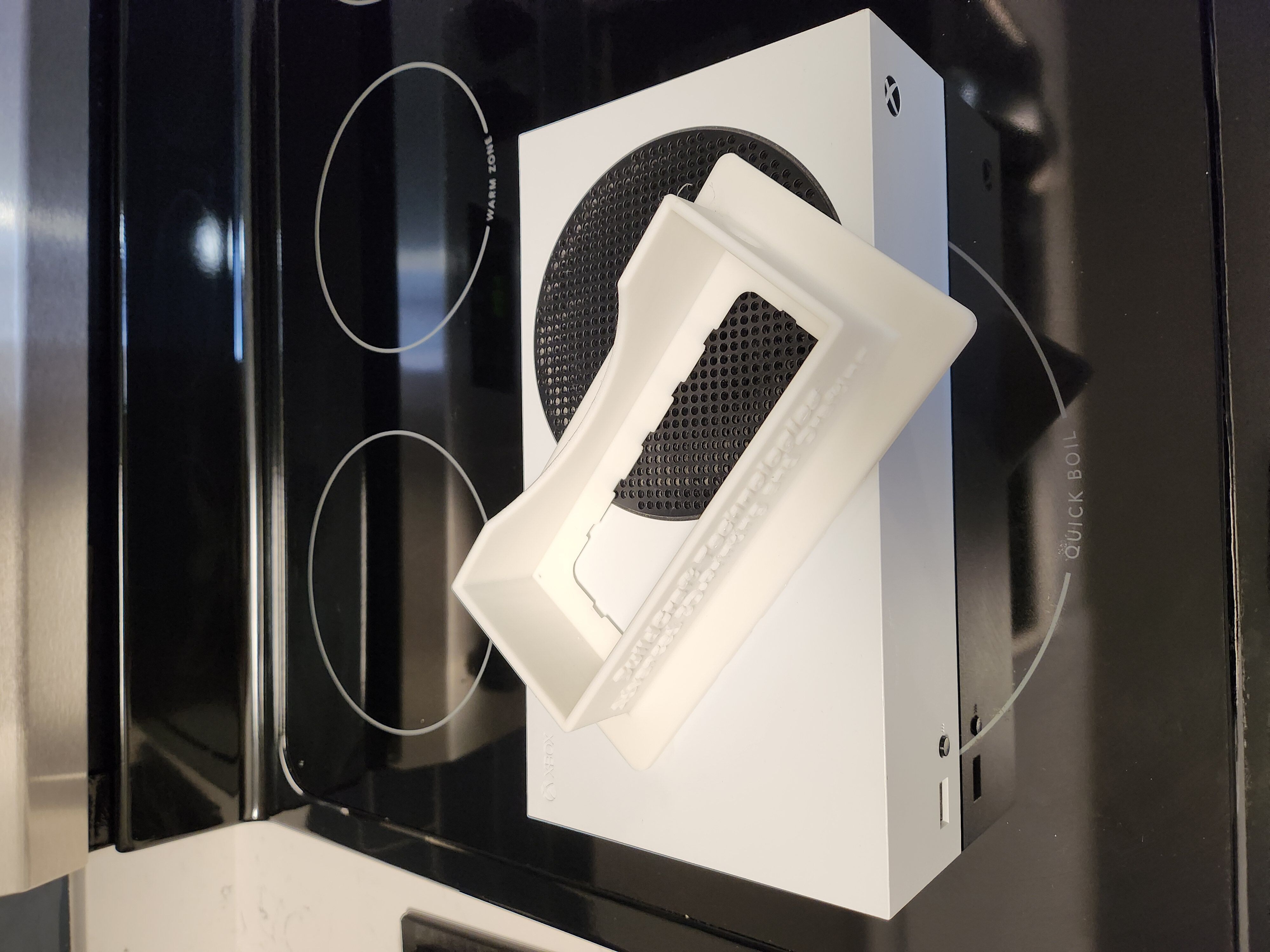 Vertical Stand for Xbox Series S 3D print model_8