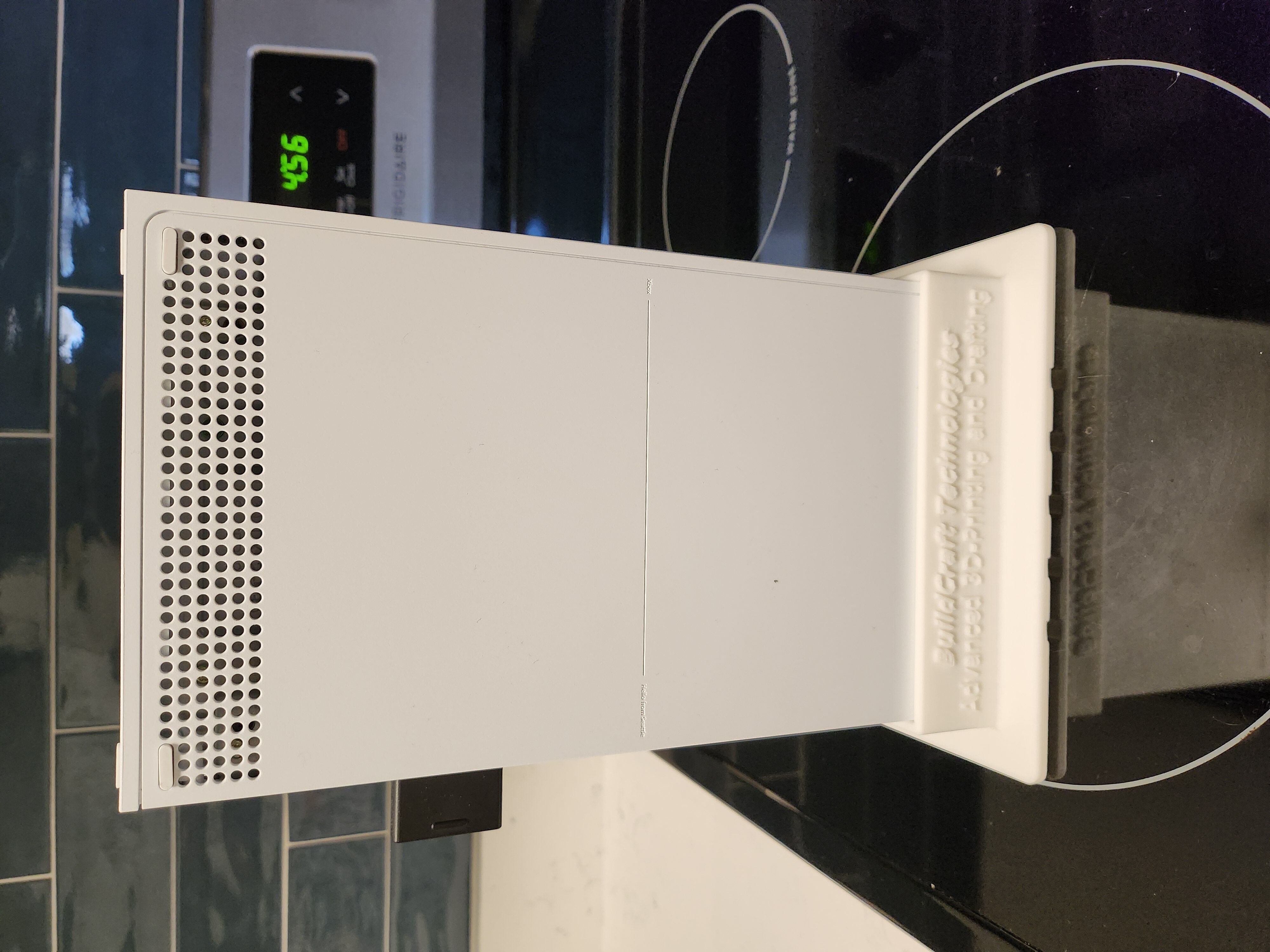 Vertical Stand for Xbox Series S 3D print model_3