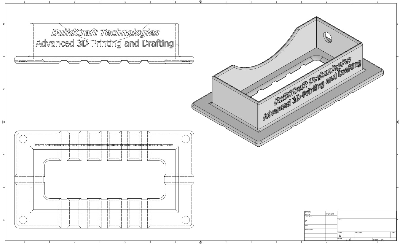 Vertical Stand for Xbox Series S 3D print model_10
