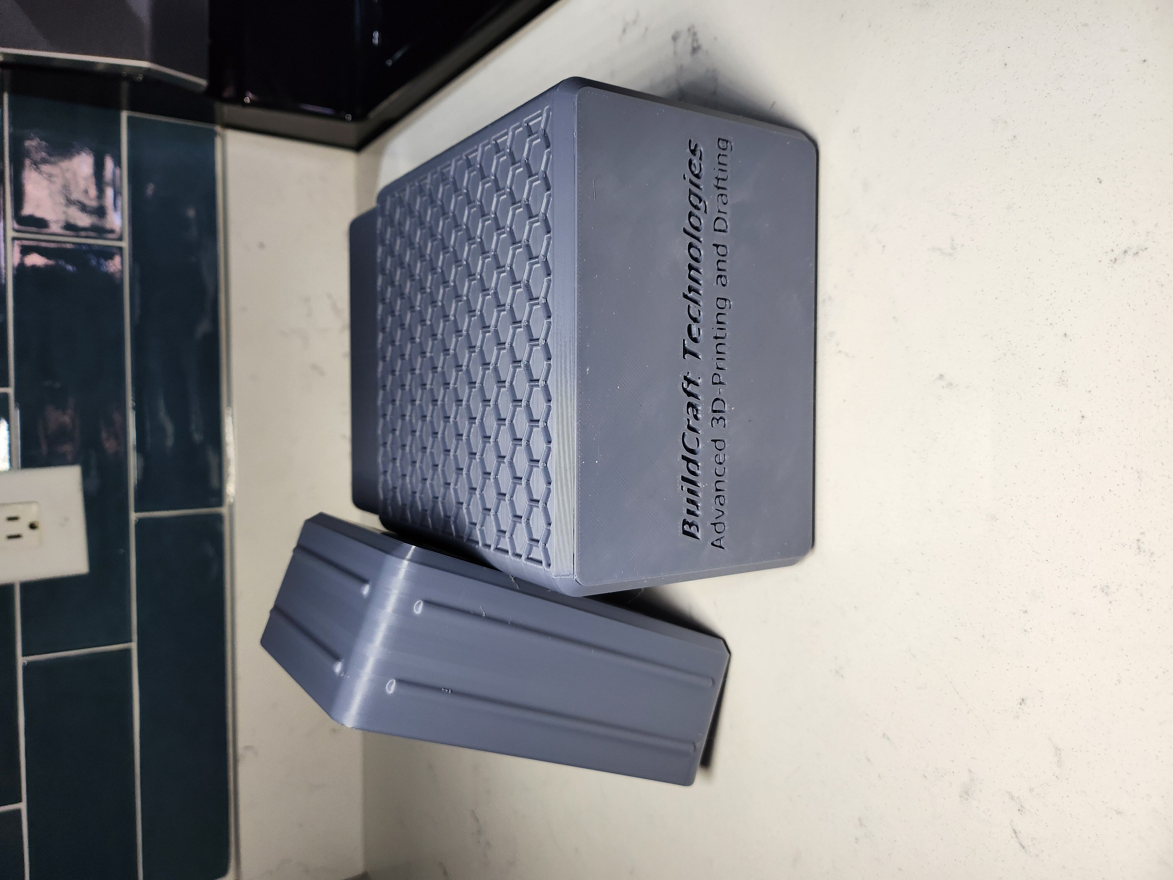 Hex Pattern Tactical Container 3D print model_5