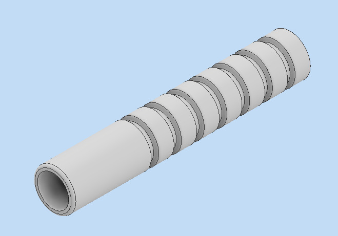 HexTube Replica 3D print model_11