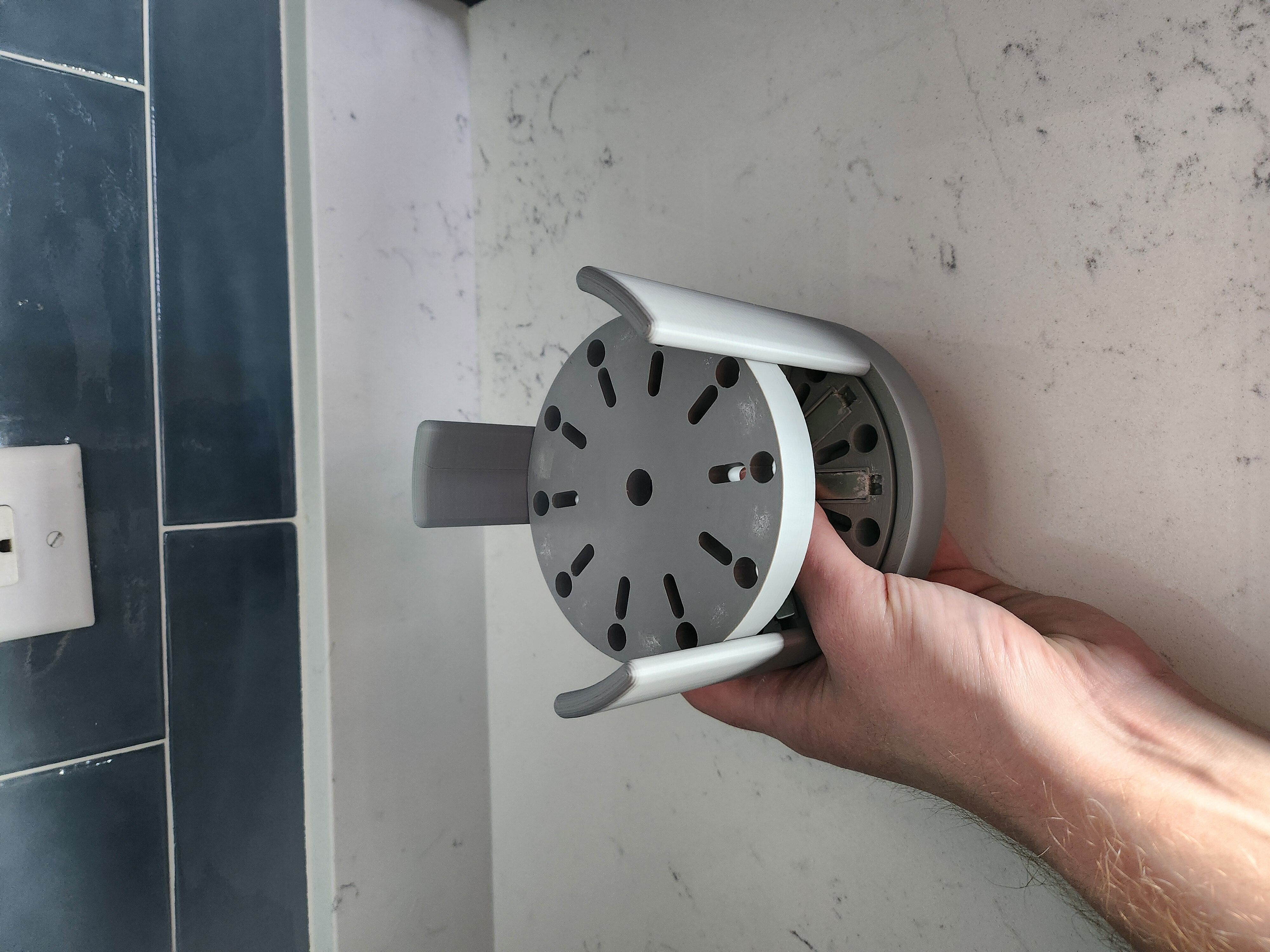 Magnetic Disk with Holder 3D print model_7