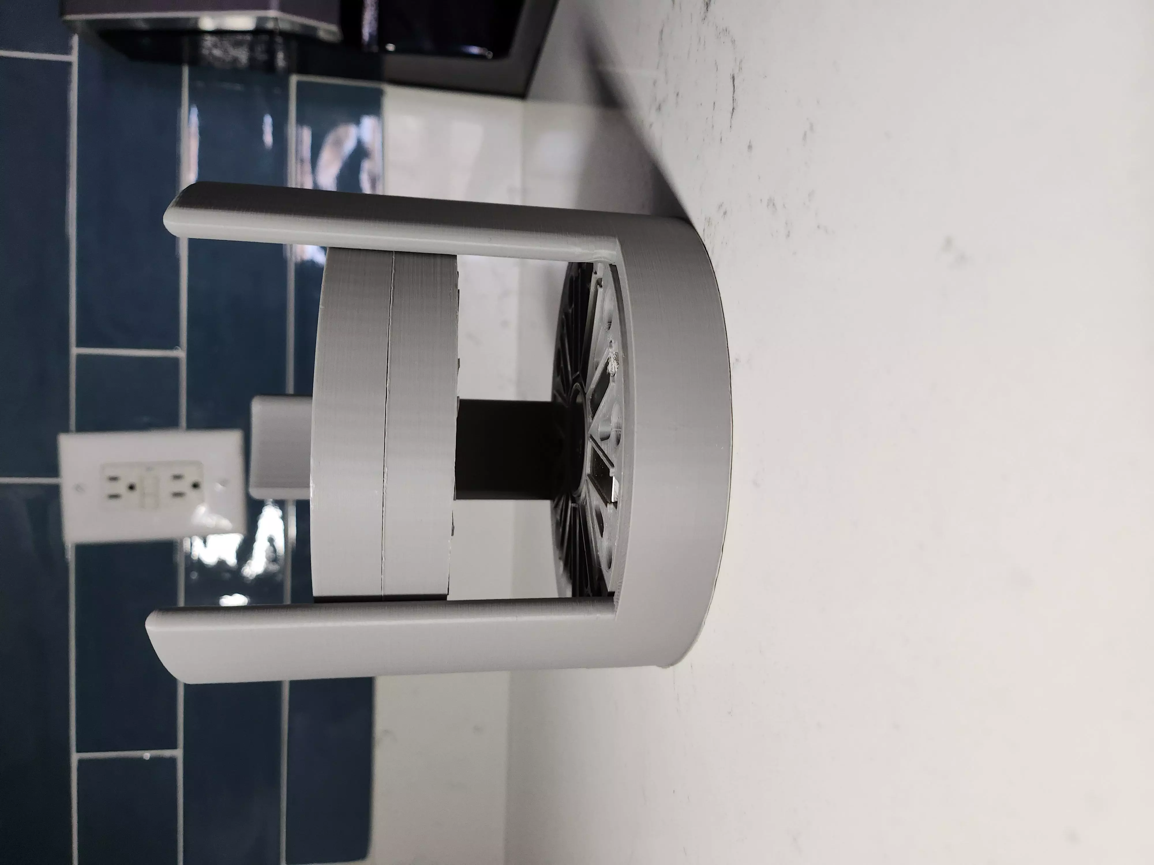 Magnetic Disk with Holder 3D print model_0