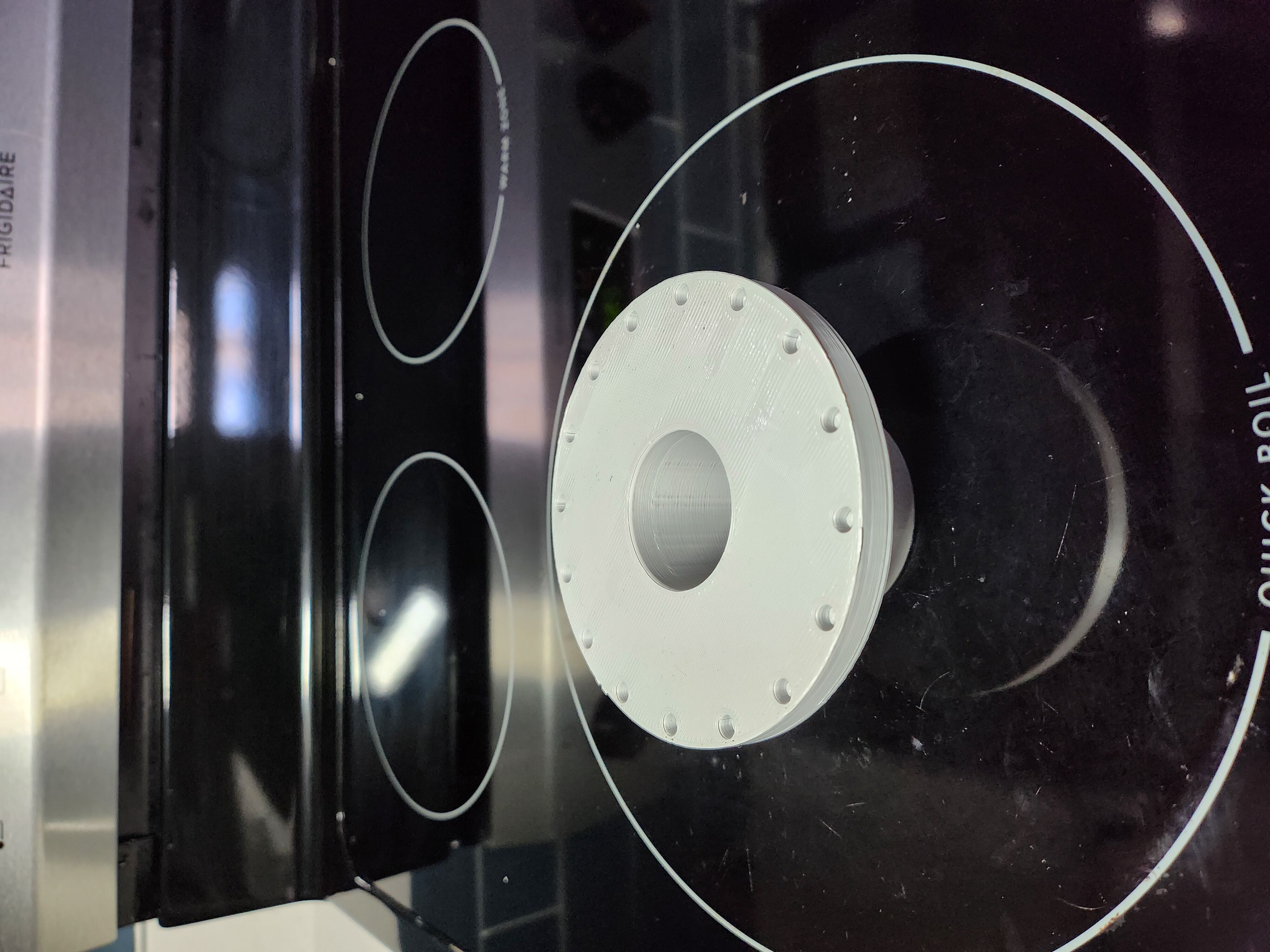 Magnetic Shaft with Rings 3D print model_5