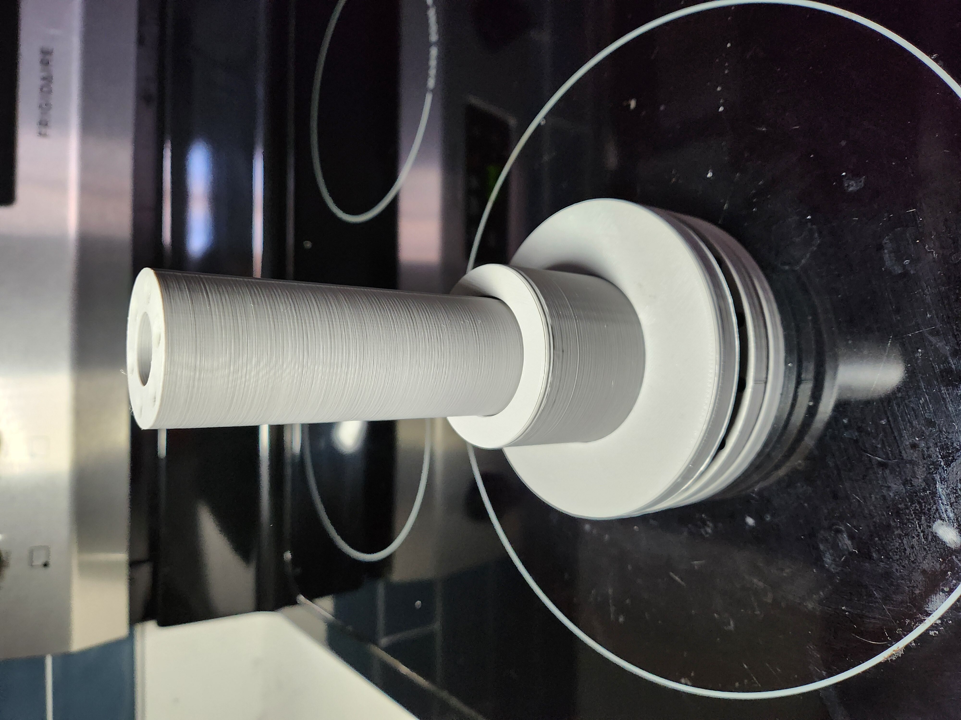 Magnetic Shaft with Rings 3D print model_1