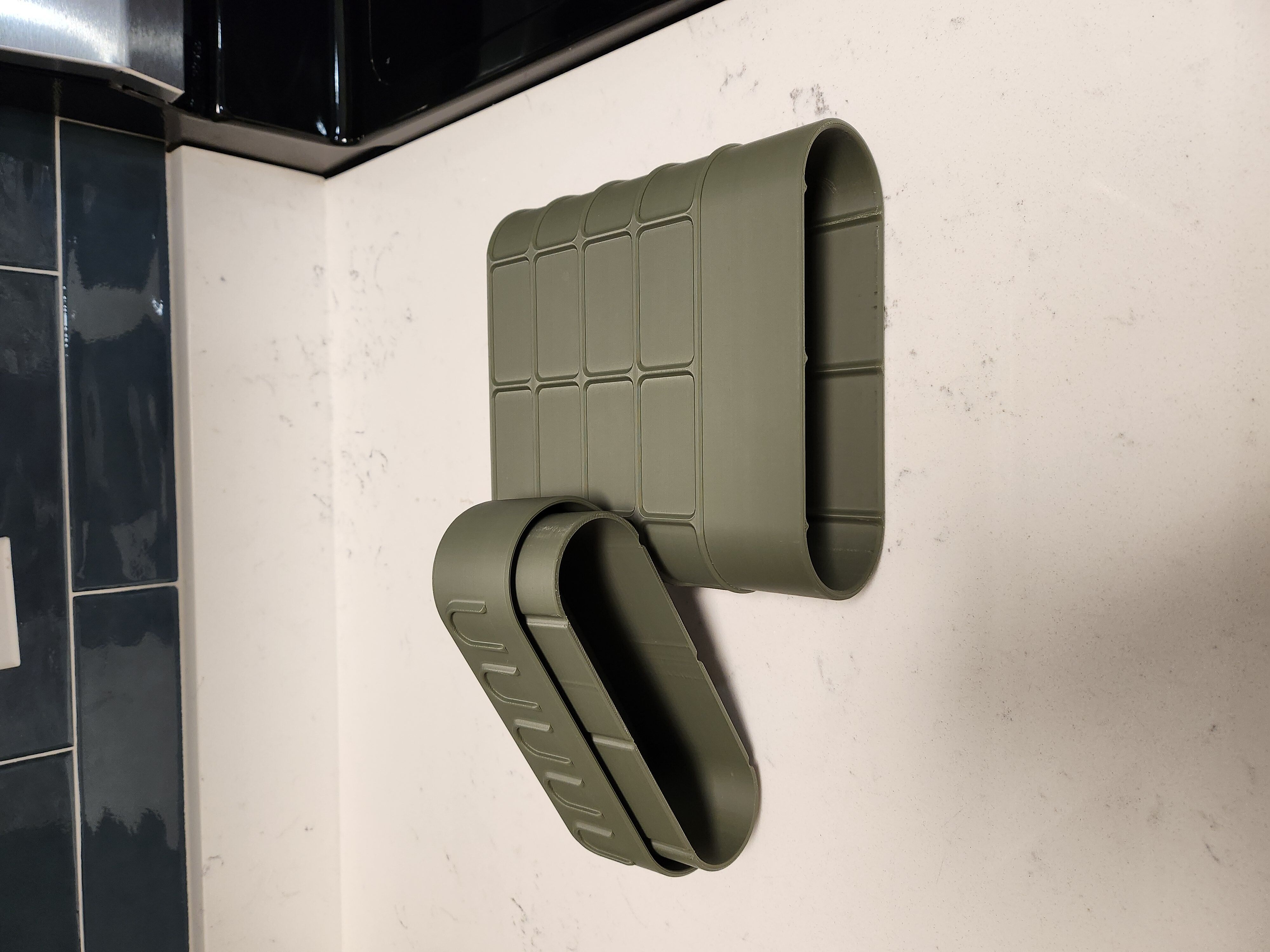 Tactical Side Holder 3D print model_7