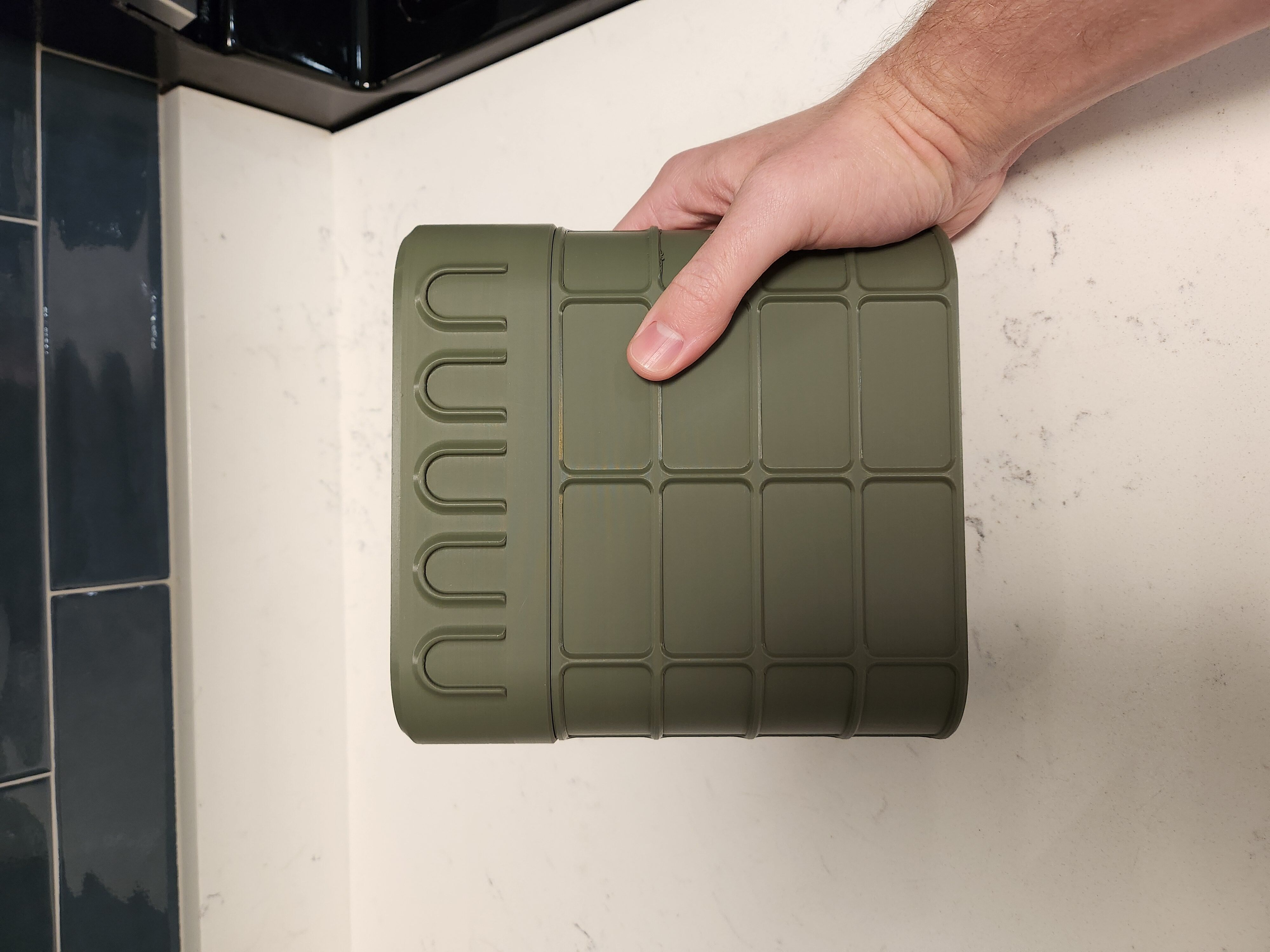 Tactical Side Holder 3D print model_6